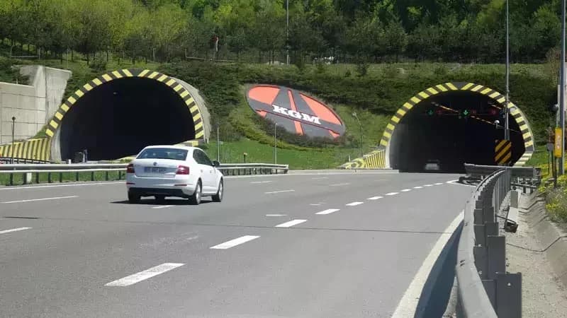 Bolu Dağı Tüneli’nden Bayram Tatilinde 331 Bin Araç Geçti