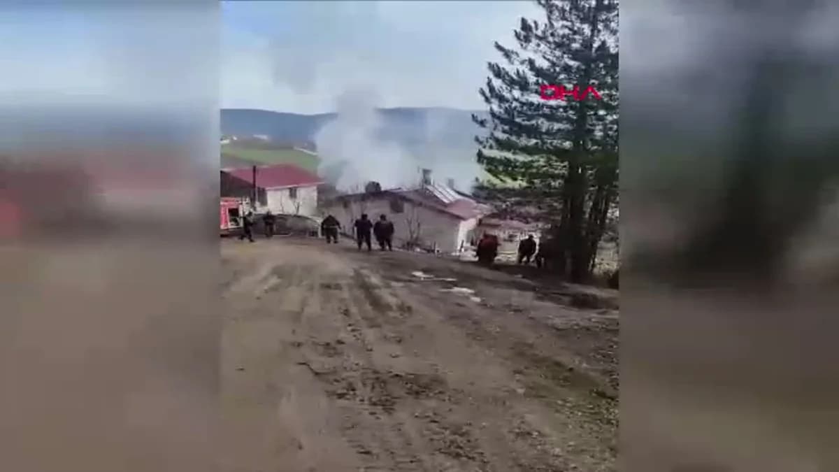 Karabük’te Ev Yangını: Bir Ölü, Bir Yaralı