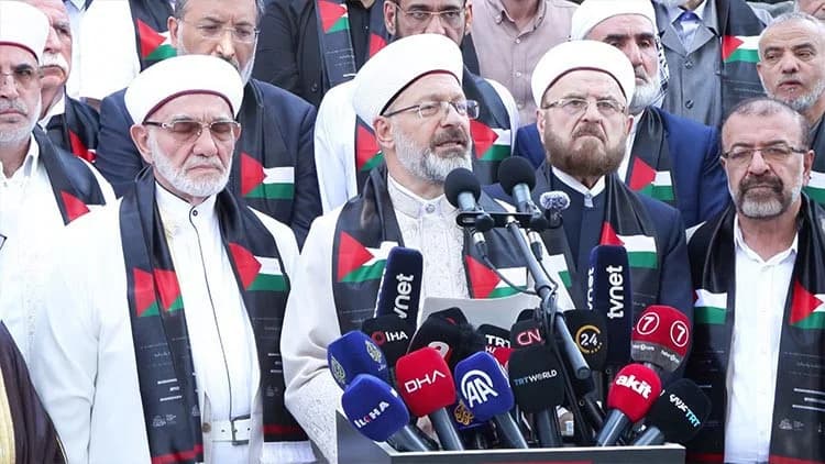 Diyanet İşleri Başkanı Erbaş’tan Filistin Çağrısı: Vahşeti Durdurmalıyız!