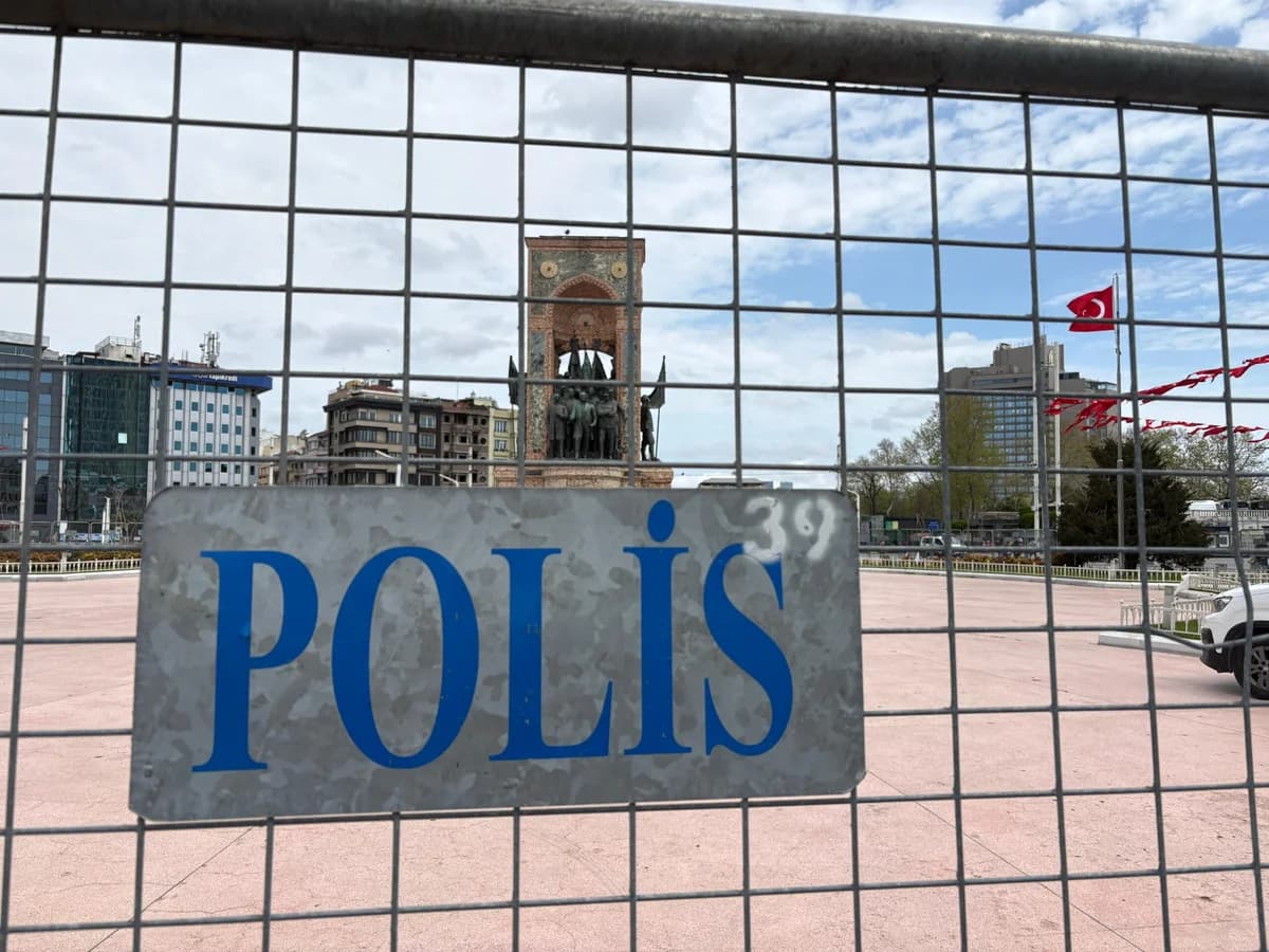 1 Mayıs Taksim’de Güvenlik Önlemleri Tam Kapsamlı: Bariyerler Yerleştirildi