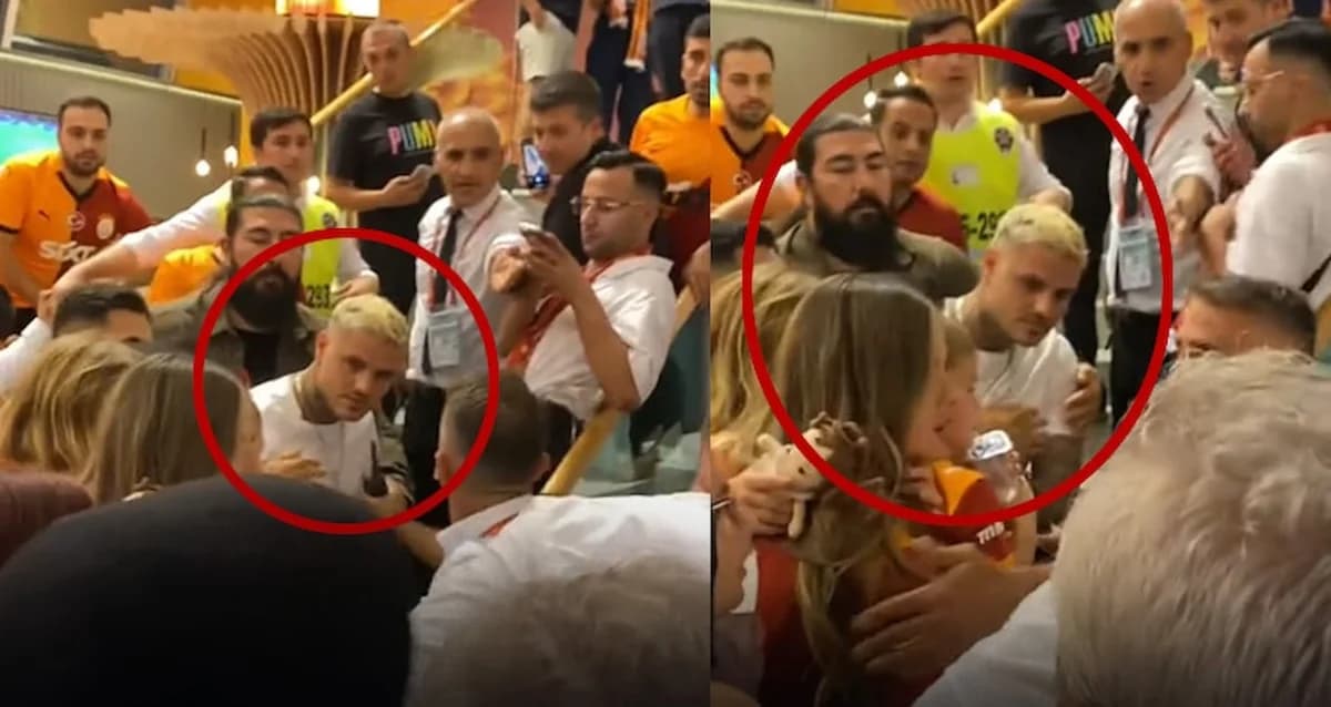 Mauro Icardi’nin Kavga Anları Kamerada: Taraftarla Tartışma!