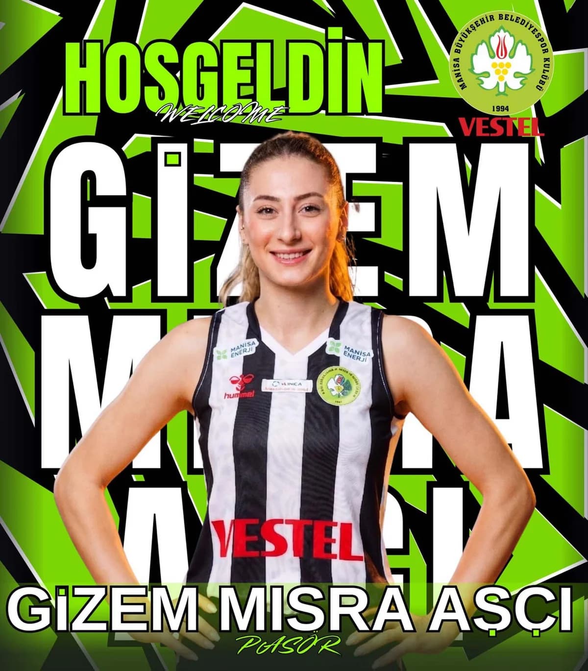 Manisa Büyükşehir Belediyespor’dan Pasör Gizem Mısra Aşçı Hamlesi