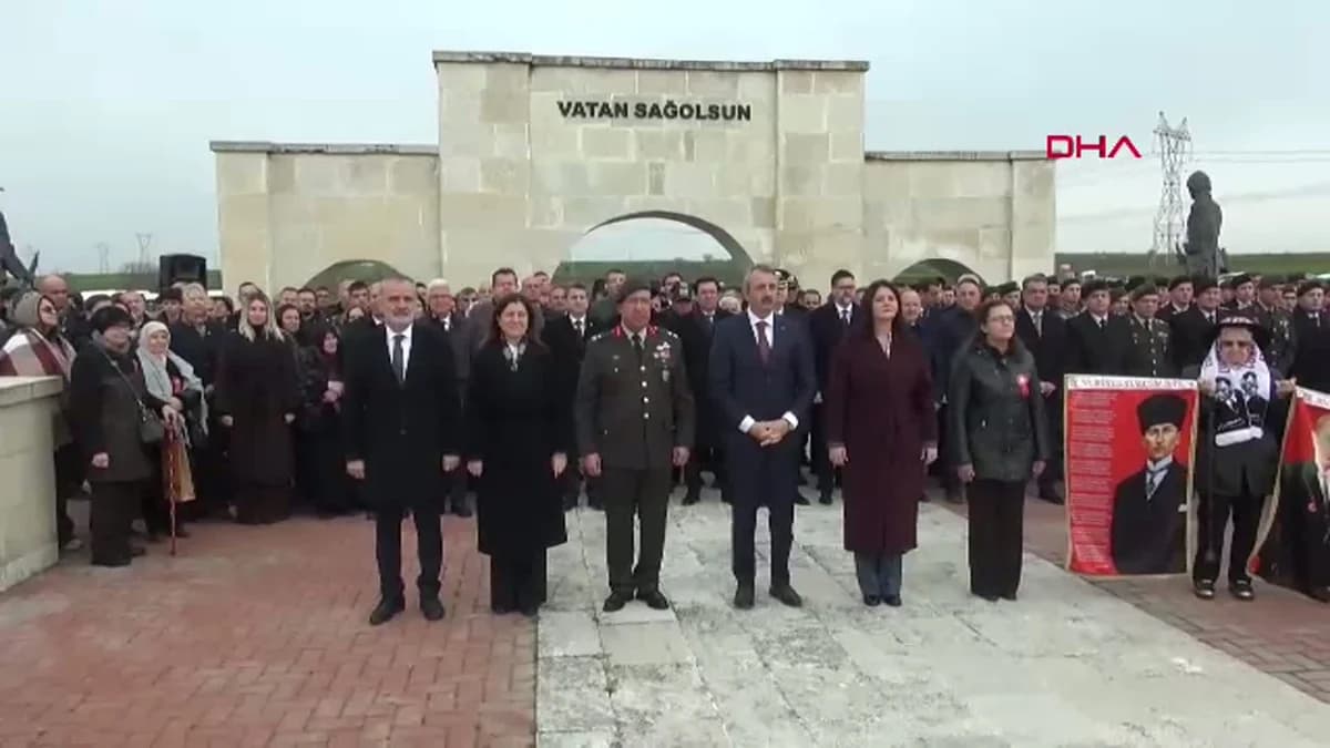 Trakya’da Çanakkale Şehitleri İçin Anma Törenleri Düzenlendi