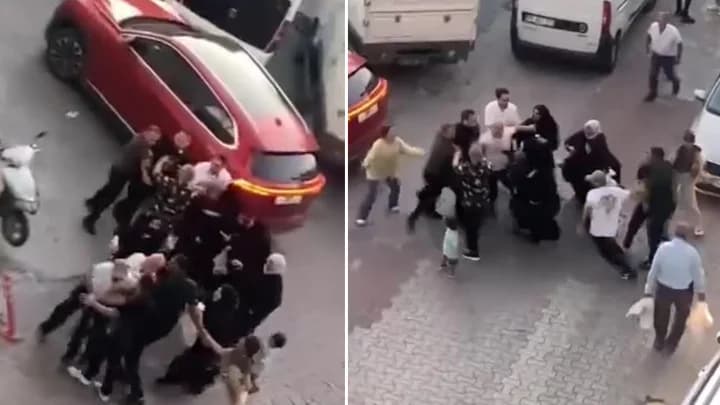 Kağıthane’de Park Yeri Kavgası: Komşular Birbirine Girdi