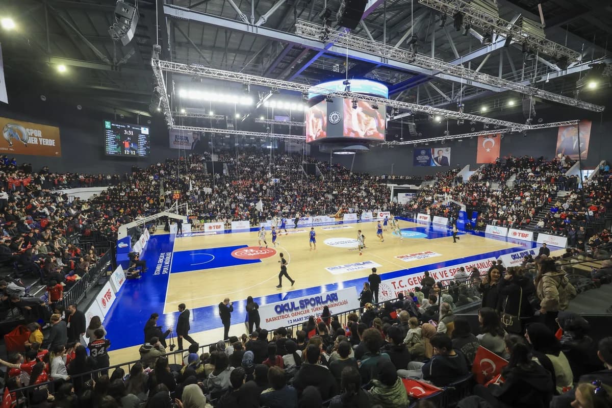 İstanbul’da Okul Sporları Basketbol Gençler Türkiye Birinciliği Finali Gerçekleşti