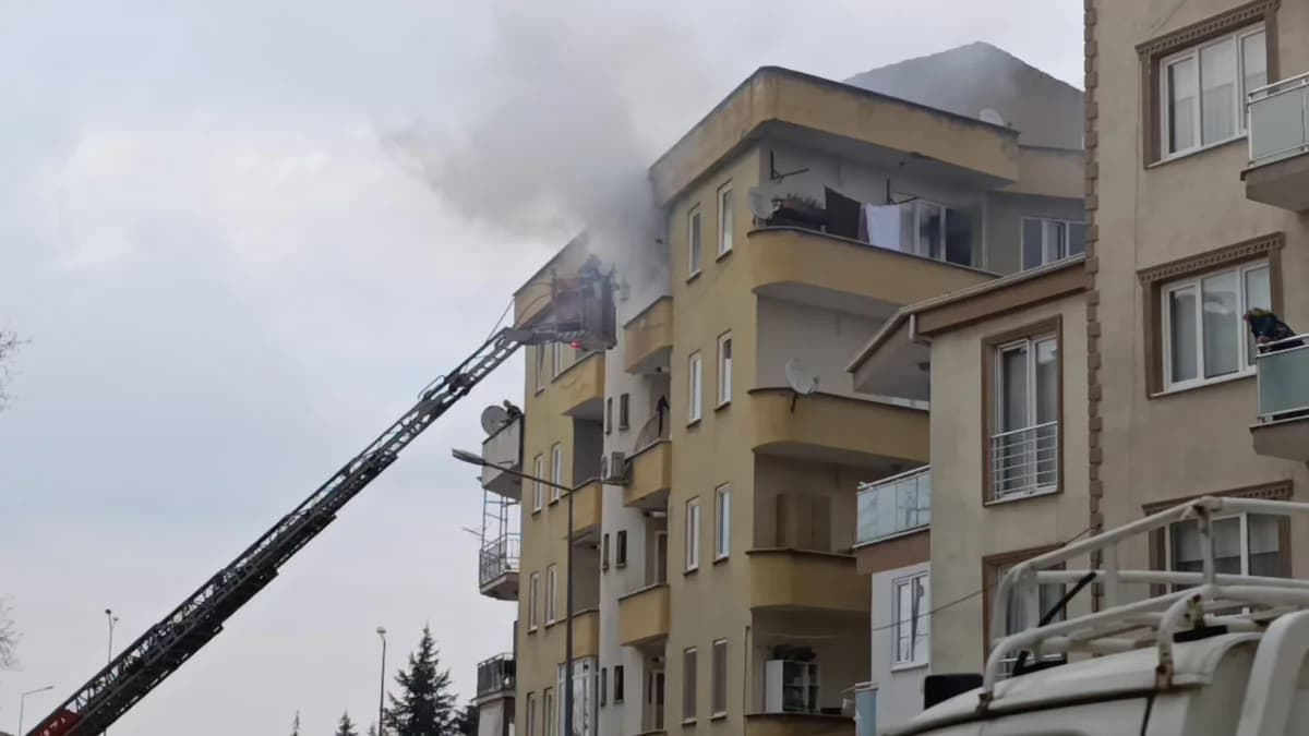 İnegöl’de İftar Hazırlığı Yangına Sebep Oldu