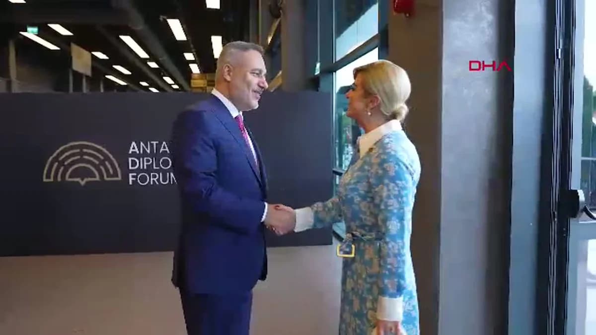Fidan, Antalya Diplomasi Forumu’na Katılan Liderleri Ağırladı