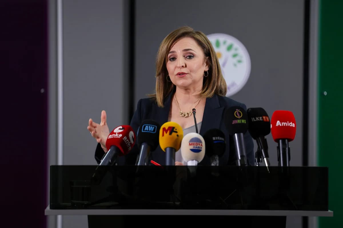 DEM Parti Sözcüsü Ayşegül Doğan: Barış Süreci Artık Ertelenemez