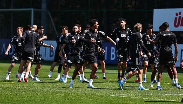 Beşiktaş Trabzonspor Maçı Hazırlıklarına Başladı: Sahaya İniyorlar!