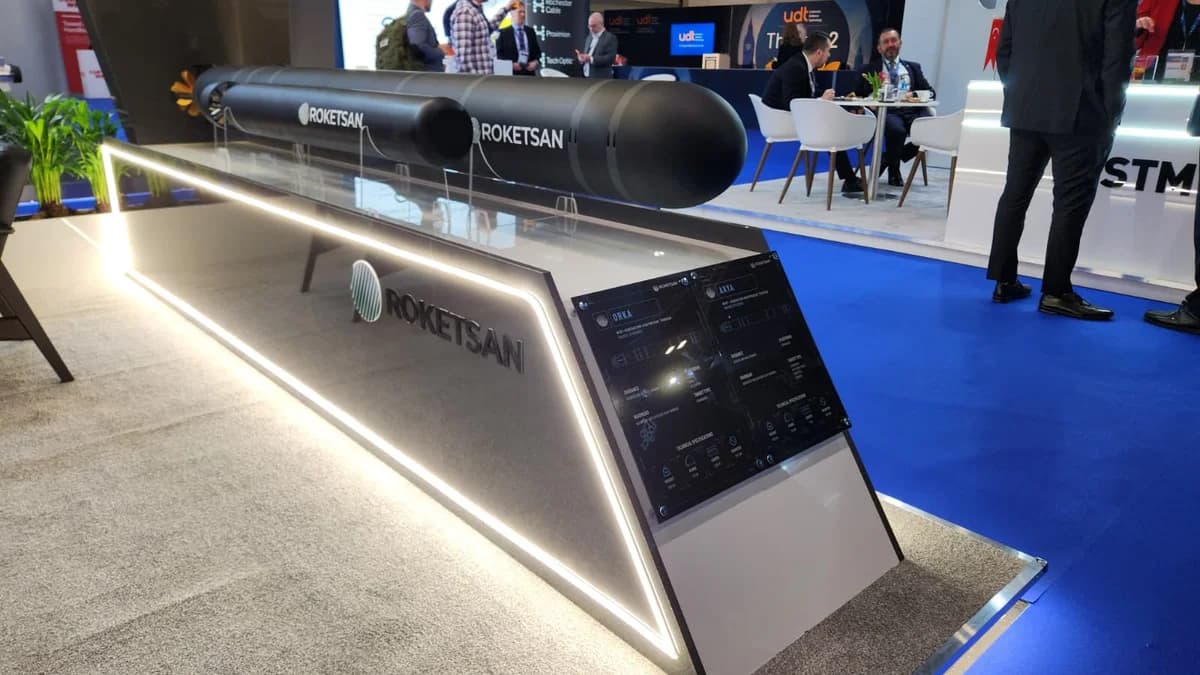 ROKETSAN, Londra’da Yeni Nesil Su Altı Sistemlerini Tanıtıyor