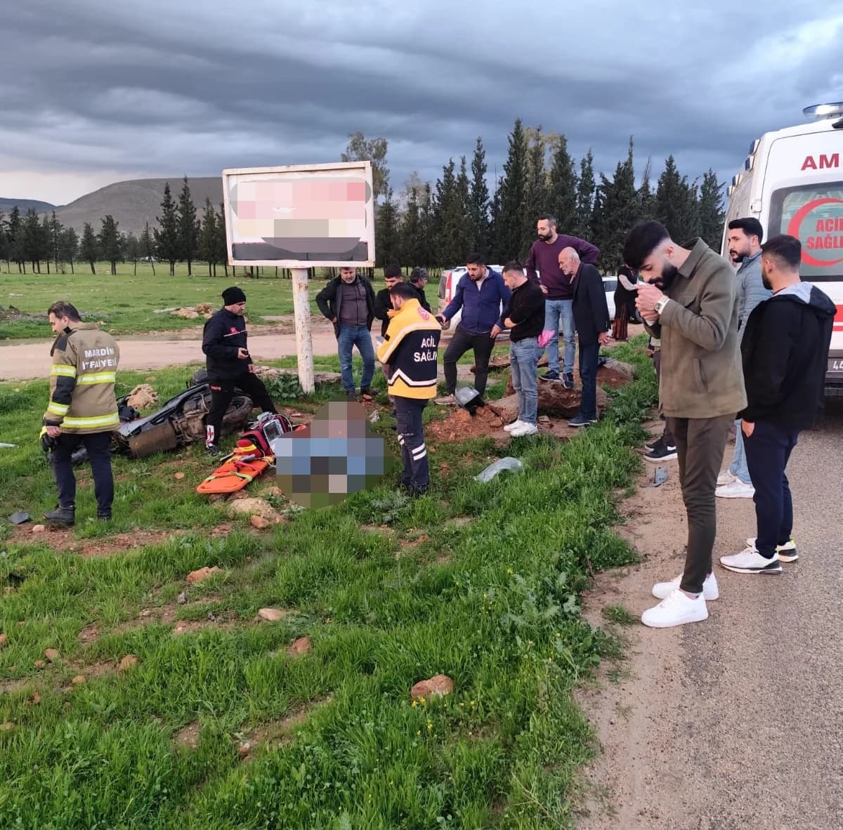 Kızıltepe’de Motosiklet Kazası: Sürücü Hayatını Kaybetti