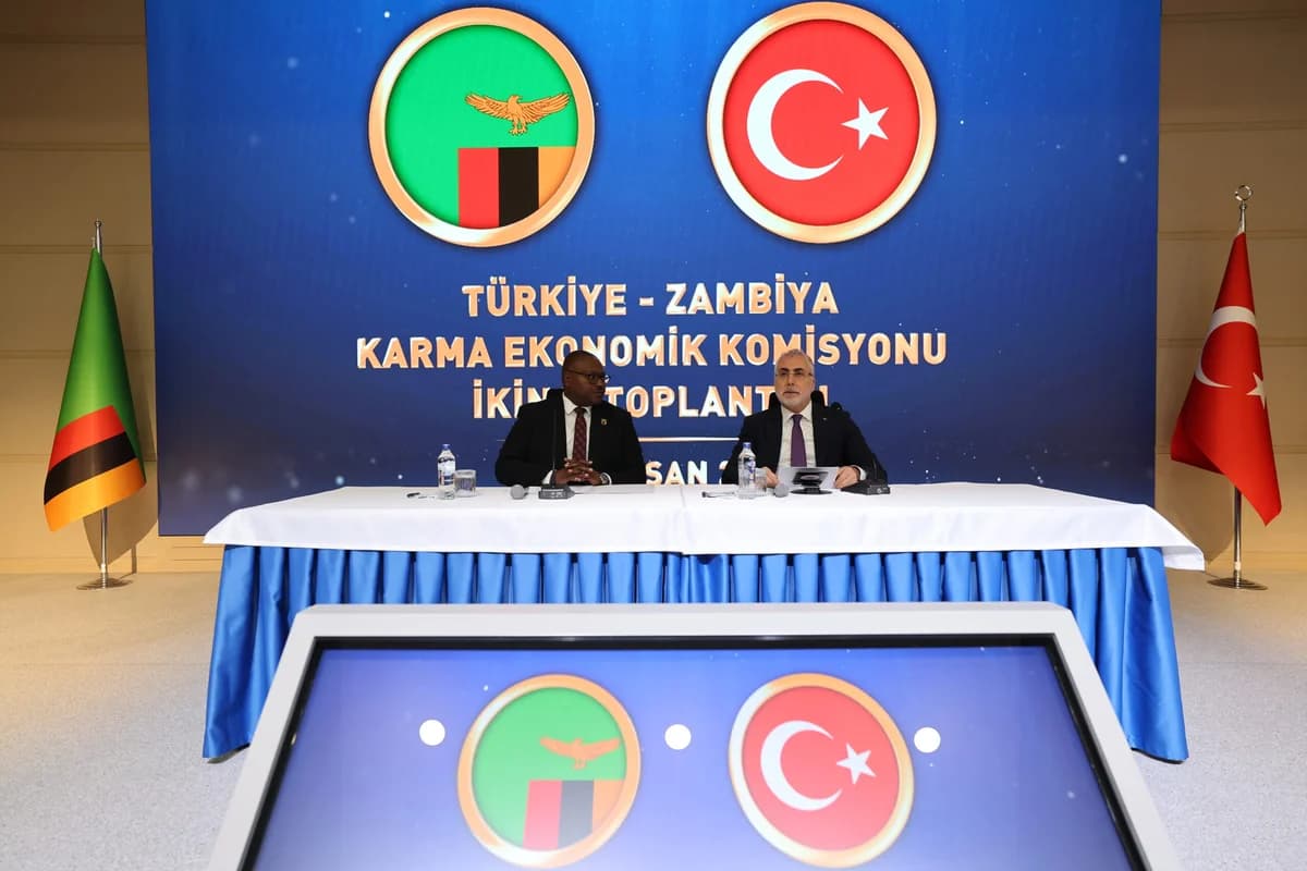 Türkiye ve Zambiya Arasında Ekonomik İşbirliği Destanı: KEK Toplantısı Gerçekleşti