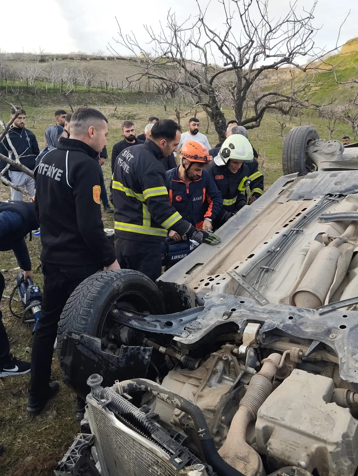 Siirt’te Trafik Kazası: Baba ve Kızı Hayatını Kaybetti