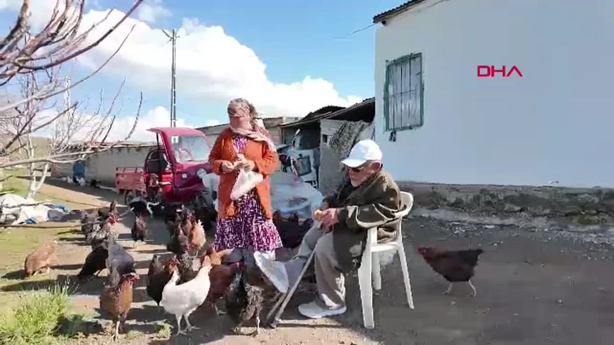 Sivas’ta 40 Yıllık Sevgi Nöbeti: Tek Göz Evde Birlikte Hayata Tutunuyorlar
