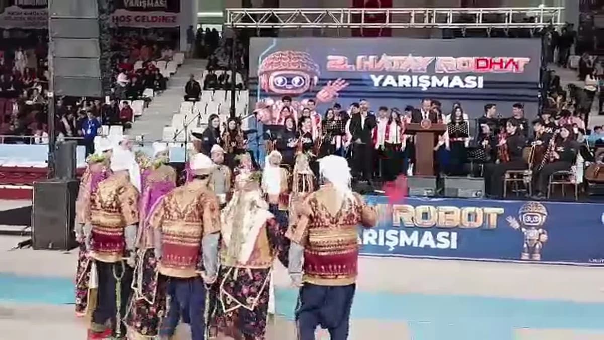 2. Hataybot Robot Yarışması Heyecanı Başladı