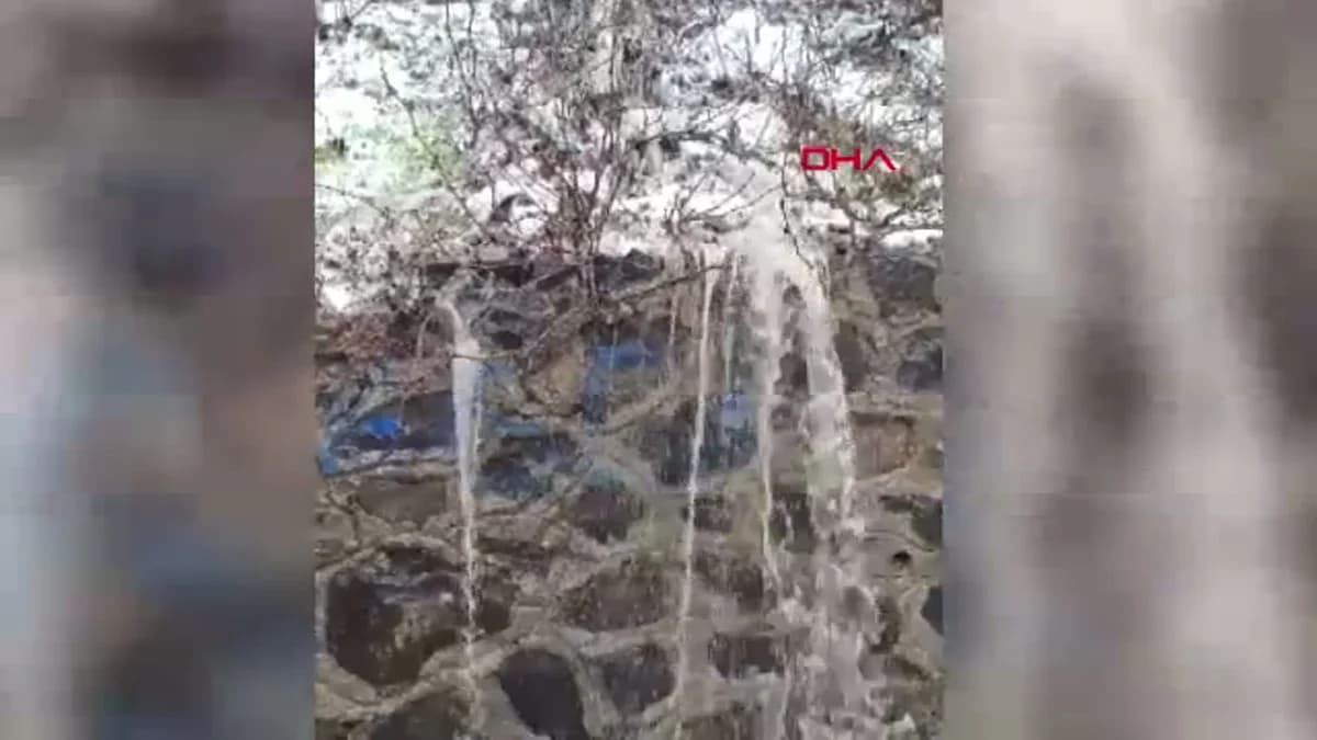 Elazığ’da Sağanak ve Dolu Yağışı Zorluklar Yarattı