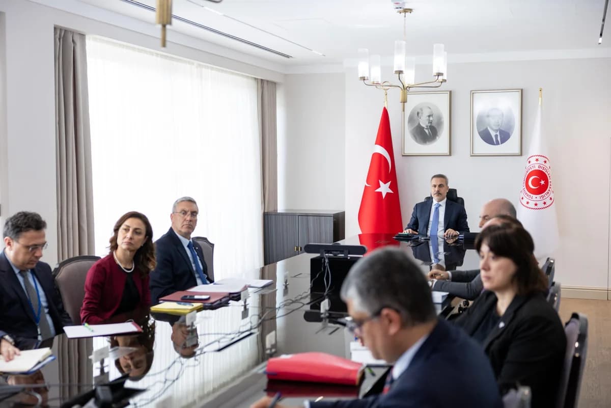 Dışişleri Bakanı Hakan Fidan, Hürmüz Boğazı Toplantısında Yer Aldı
