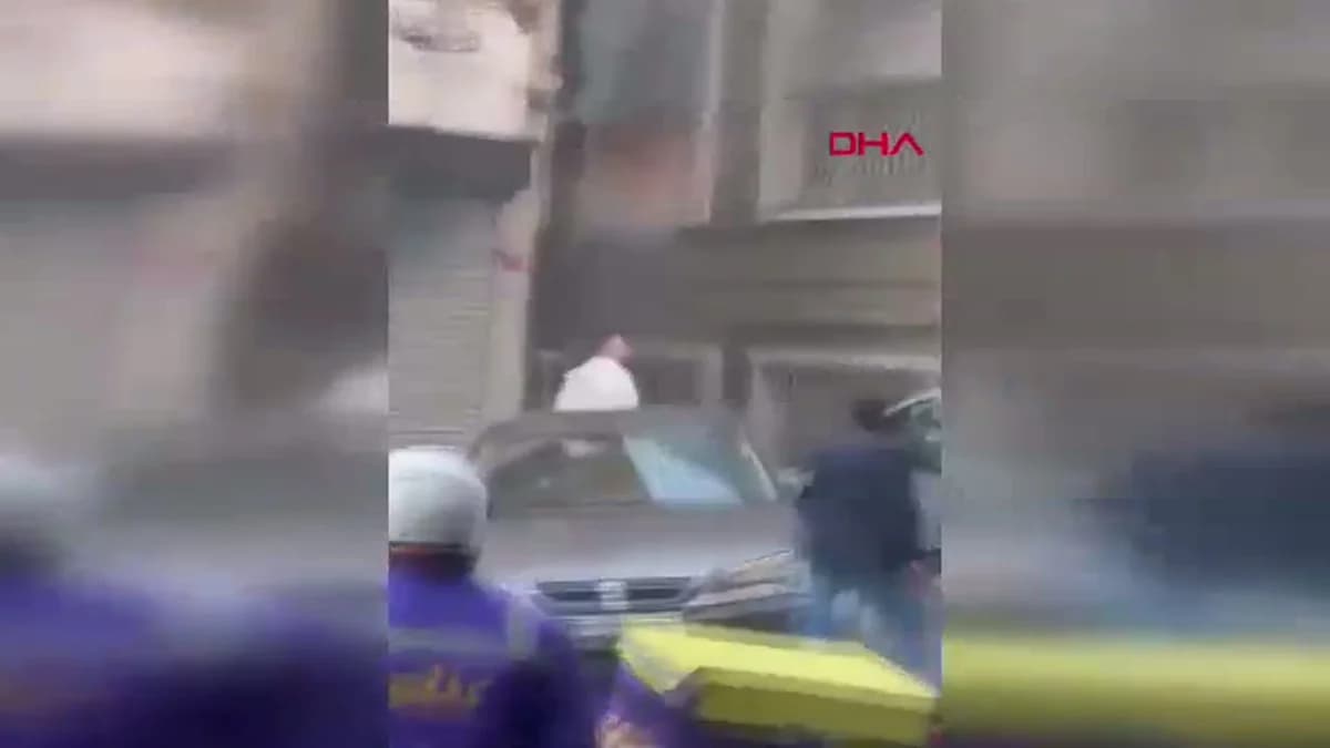 Şişli’deki Otelde Yangın Panik Yarattı