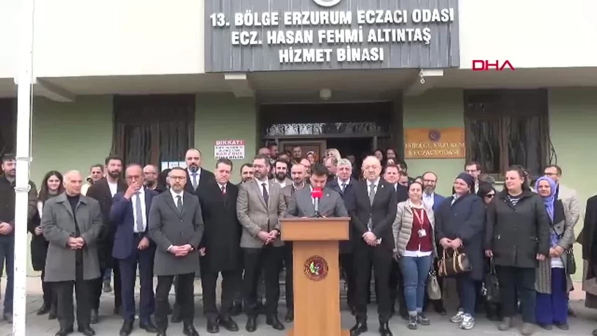 Erzurum’daki Kundaklama Girişimi: Eczacılar Saldırıya Tepki Gösterdi