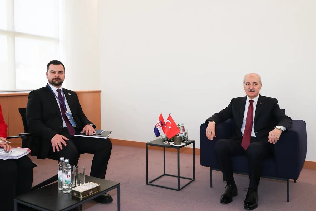 TBMM Başkanı Numan Kurtulmuş, Armin Hodzic ile Önemli Bir Görüşme Gerçekleştirdi