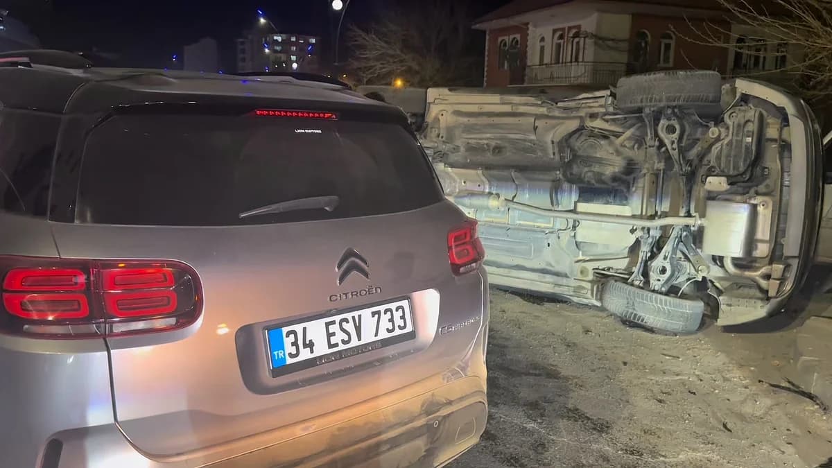 Malatya’da Korkutan Kaza: İki Otomobil Çarpıştı, 4 Yaralı