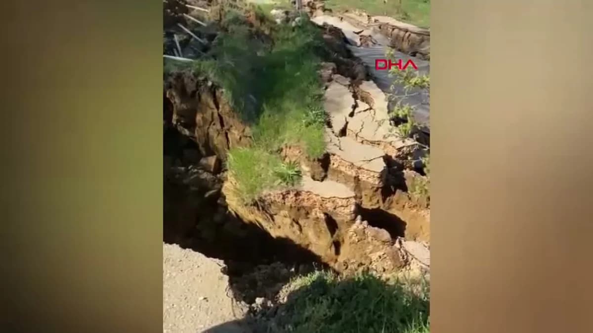 Bursa’da Heyelan Felaketi: Kırsal Mahallelerin Yol Bağlantısı Kesildi