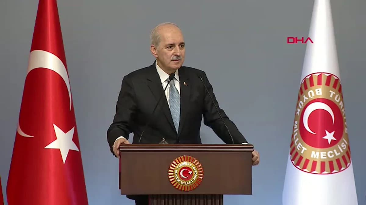 Numan Kurtulmuş: Barış İçin Silahları Gömeceğiz