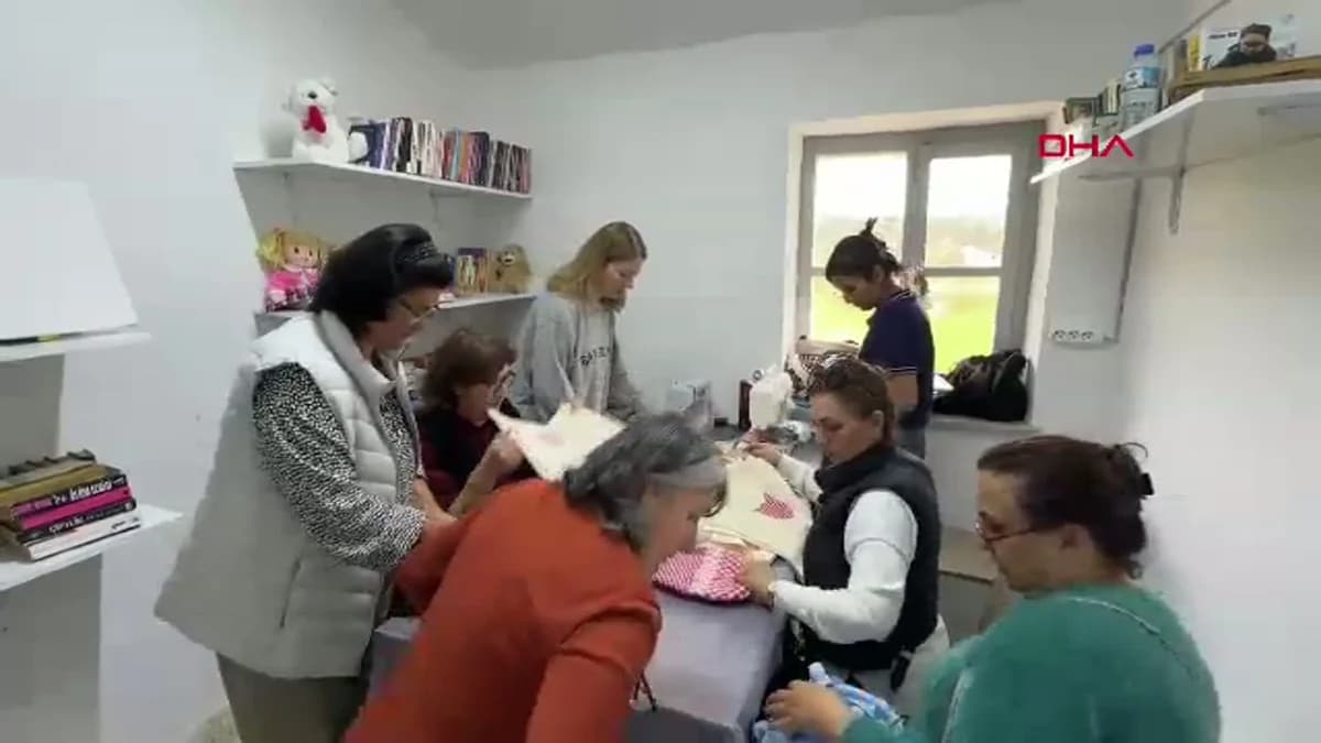 73 Yaşındaki Ayşe Nesrin Sevinç, Ula’da Kursiyerlikte Örnek Oluyor