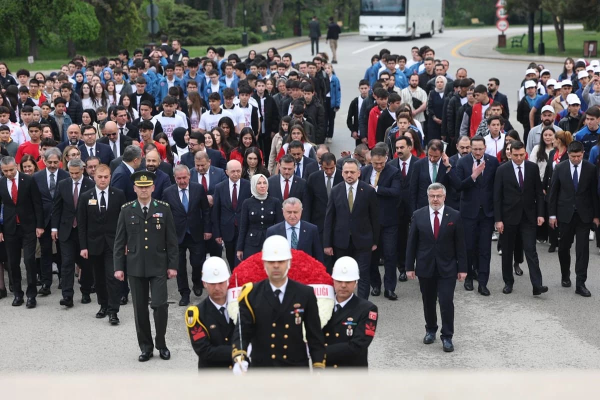 Gençlik ve Spor Bakanı Osman Aşkın Bak’tan Anıtkabir’e Ziyaret: Atatürk’e Saygı