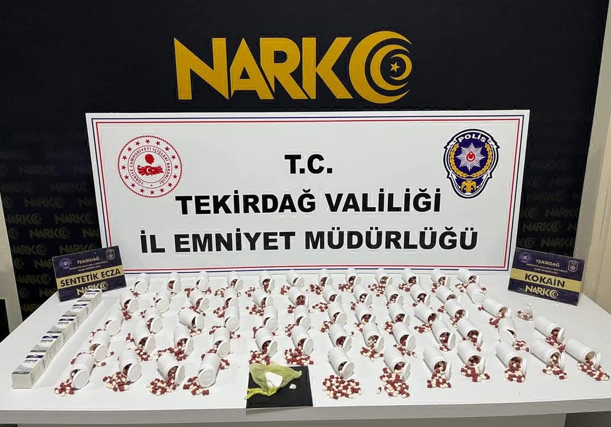 Tekirdağ’da Uyuşturucu Operasyonu: 10 Torbacı Tutuklandı