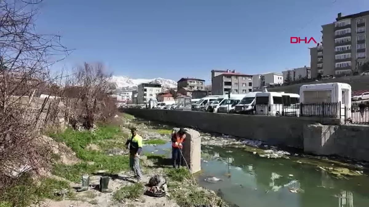 Van Gölü’nde İncik Kefali İçin Temizlik Seferberliği