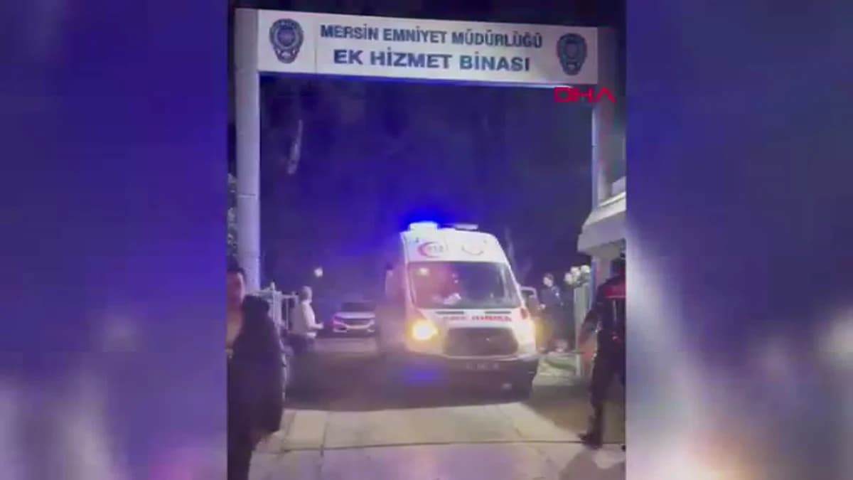 Mersin’de İl Emniyet Müdürlüğü Ek Binasında Yangın Kontrol Altına Alındı