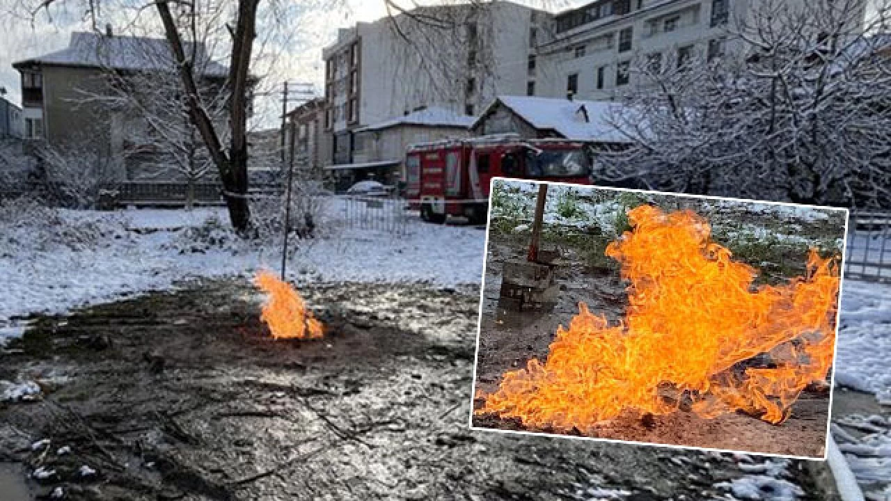 Kocaeli'de Gizemli Yangın! Yanan Gazın Türü Araştırılıyor