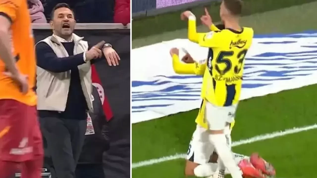 Fenerbahçeli Mert Müldür Gol Sevincinde Okan Buruk’a Gönderme Yaptı!