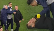 Mourinho – Buruk Gerginliği: Burnunu Sıktı, Yere Düştü