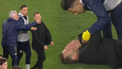 Mourinho – Buruk Gerginliği: Burnunu Sıktı, Yere Düştü